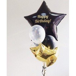 Букет из шаров HAPPY BIRTHDAY
