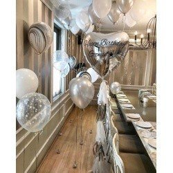 Готовое решение на День Рождения Серебро