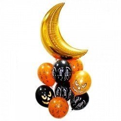 Букет из шаров Страшная ночь