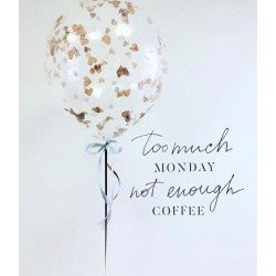 Прозрачный шар с конфетти