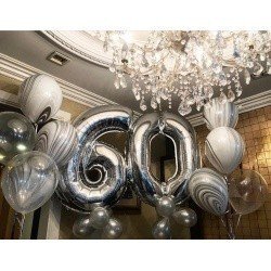 Готовое решение на 60 лет Серебро