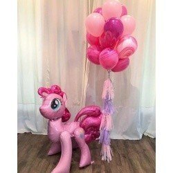 Готовое решение Розовый букет и Пони