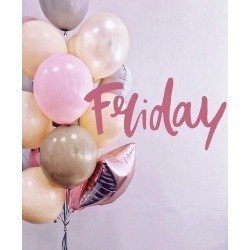 Букет из шаров Ванильное настроение