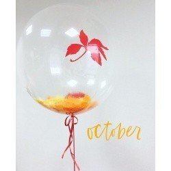 Шарик BUBBLE Краски Осени