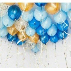 Шарики под потолок нежные облака 100 шт