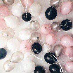 Шарики под потолок Любовь и ненависть 50 шт