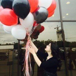 Облако шаров Трио 100 шт