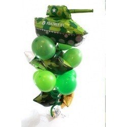 Букет из шаров танкист 