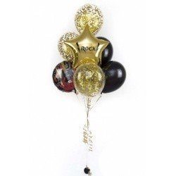 Букет из шаров Рок Звезде