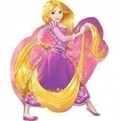 Шар фигура Рапунцель шагающая