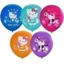 Облако шаров Hello Kitty 50 шт