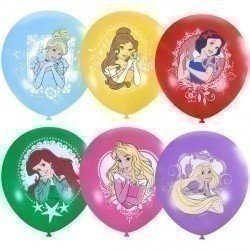 Облако из шаров Принцессы 25 шт