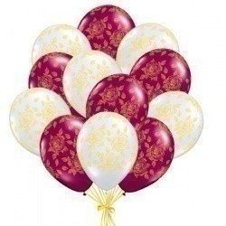 Облако шаров Розы 50 шт