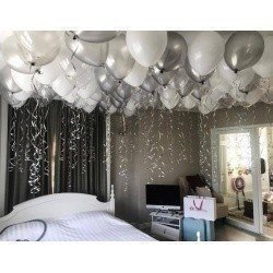 Шары под потолок «Млечный путь» 100 шт 