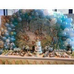 Арка из шаров «Небесная поляна»