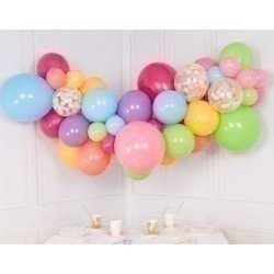 Гирлянда из шаров «Радужная пастель»