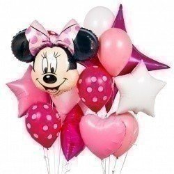 Букет из шаров «Минни Маус»