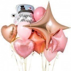 Букет из шаров «Самый счастливый день»