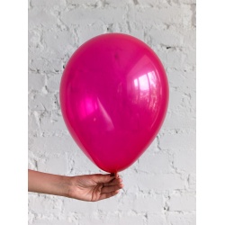 Шар фуксия полупрозрачный 