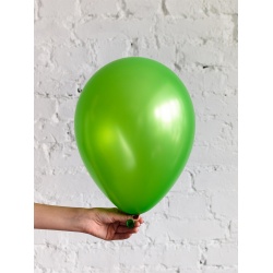 Шар ярко-зелёный металлик