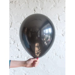 Шар черный металлик
