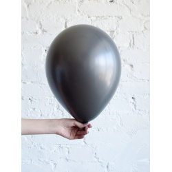 Шар тёмно-серый пастель