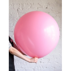 Большой шар розовый