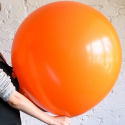 Большой шар оранжевый