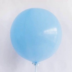 Большой шар голубой
