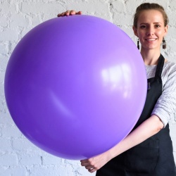 Большой шар фиолетовый