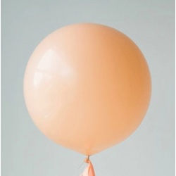 Большой шар персиковый