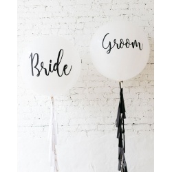Большие шары Жених и невеста