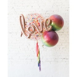 Большие шары Люблю Ярко.