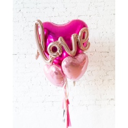 Большие шары Сердца с Любовью
