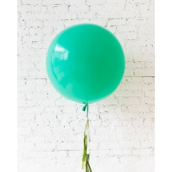 Большой шар тиффани на гирлянде