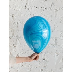 Шар Супер Агат Blue сине-голубой