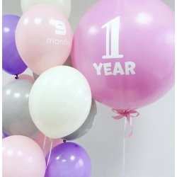 Готовое решение Зефирные шарики на годовасие