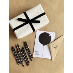 Открытка «HB Black Balloon»