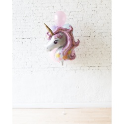 Букет из шаров «Единорог на день рождения»