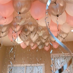 Шары под потолок Ванильные Грёзы  35 см, 10 шт