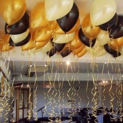 Шарики под потолок  Жемчужное ассорти 50 шт 