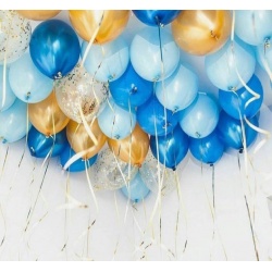 Шарики под потолок нежные облака 10 шт