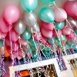 Шарики под потолок Для Принцессы 50 шт