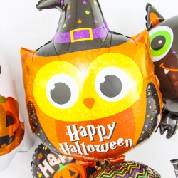 Шар фигура Сова,Волшебница на Хэллоуин