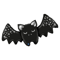 Шар фигура Летучая мышь сверкающая