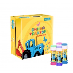 Мыльные пузыри Синий трактор, 50 мл, 1 шт