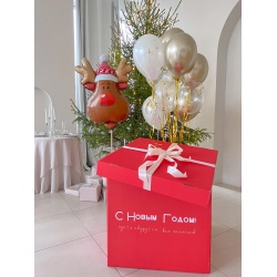 Коробка с шарами Пусть все сбудется