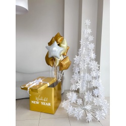 Коробка с шарами Wonderfyl New Year