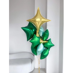 Букет из шаров Малахитовая шкатулка