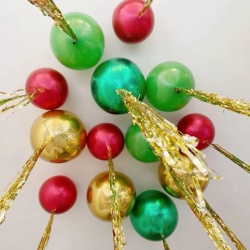 Шарики под потолок Jingle Bells 25 шт